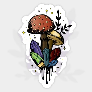 Mushrooms Sticker